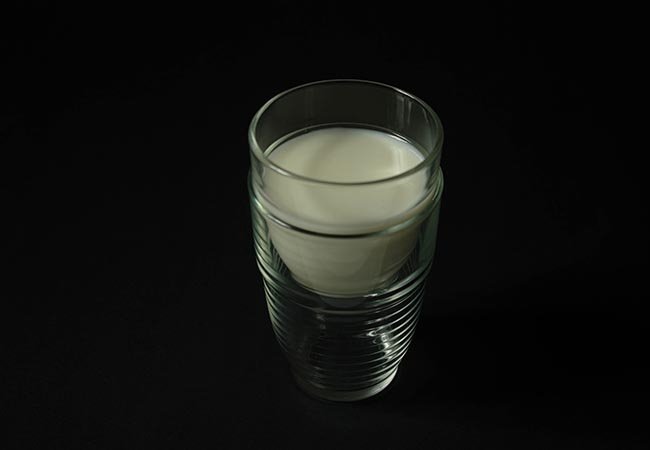verres de lait